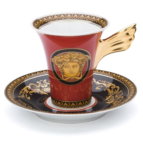 versace medusa coffee set